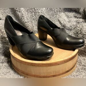 Dansko Tori Nappa Leather Block Shoes Size EU 41 US 11-11.5